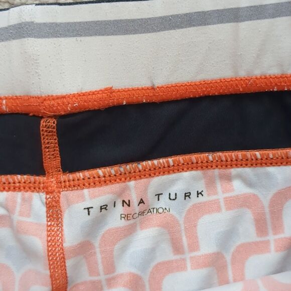 Trina Turk Recreation Cropped Leggings Size M - Picture 3 of 7